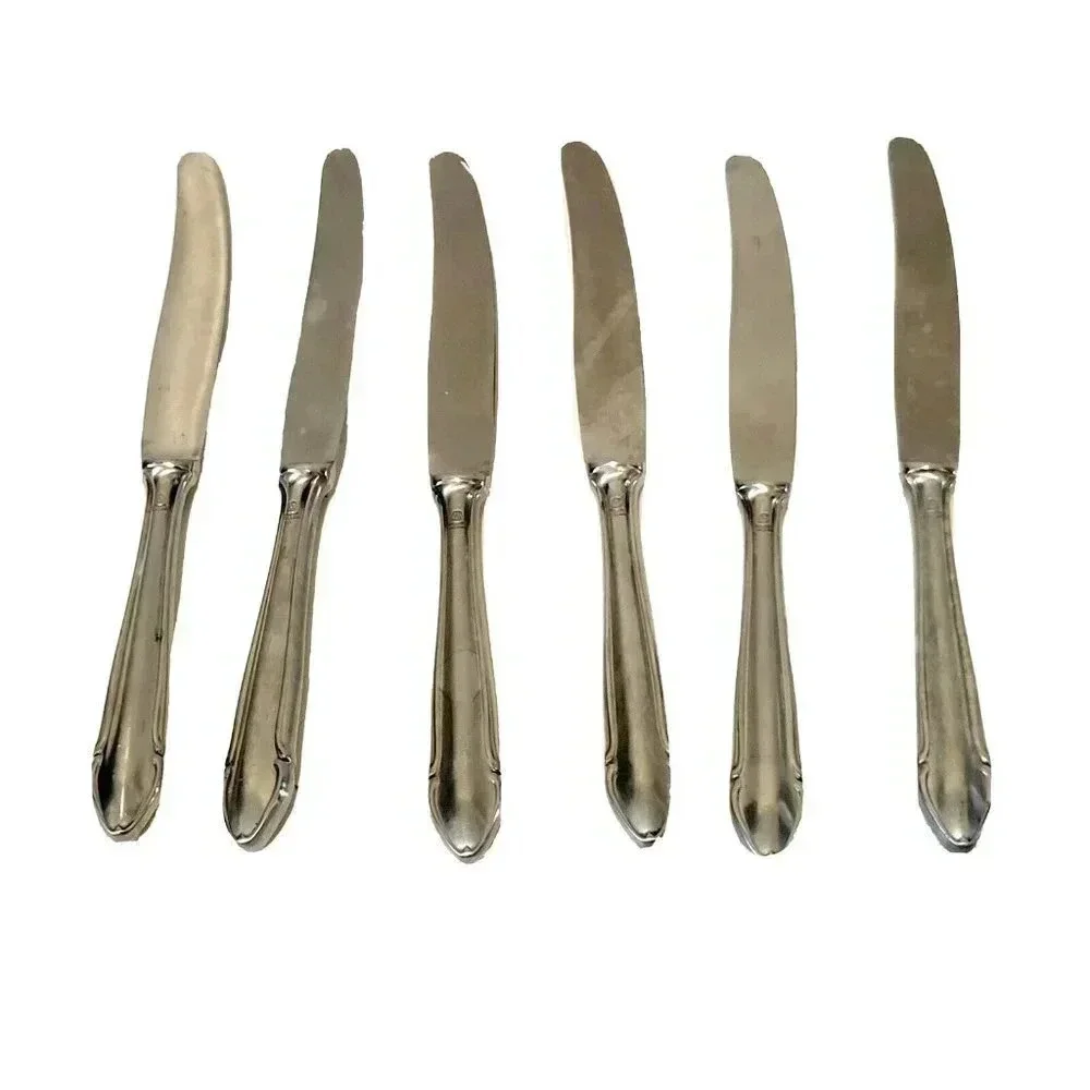 JA Henckels Dinner Knives Set of 6 Friodur Friosil Hollow 7